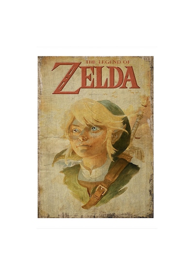 Bedeko Zelda Hediyelik Mdf Tablo 35 Cm X 50 Cm