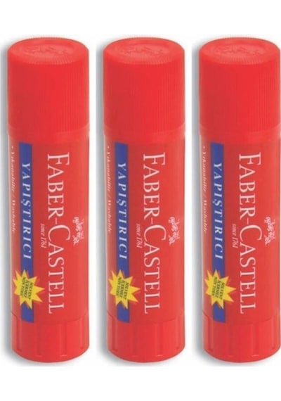Faber Castell Faber - Castell Stick Yapıştırıcı 20 Gr 3lü