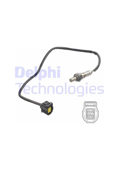 Mercedes Oksıjen Sensoru Katalızator Sonrası W204 11 14 W212 09 13 C207 10 13 R172 11 - Delphi Es21342-12b1