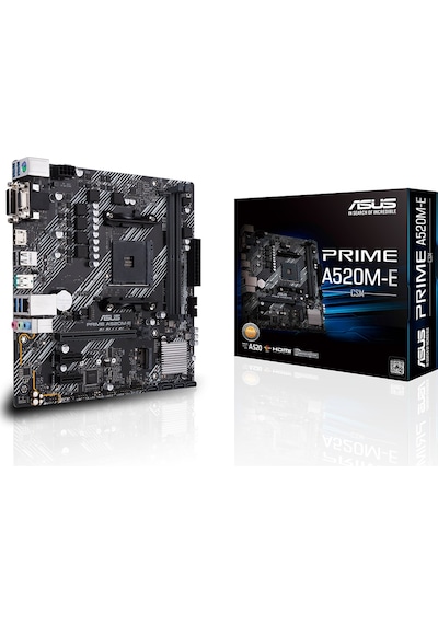 Asus Prime A520M-E/CSM AMD A520 4400 MHz DDR4 Soket AM4 mATX Anakart