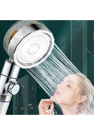 Ankaverse Turbo 360 Dönen Filtreli Yüksek Basınçlı Duş Başlığı Diğer