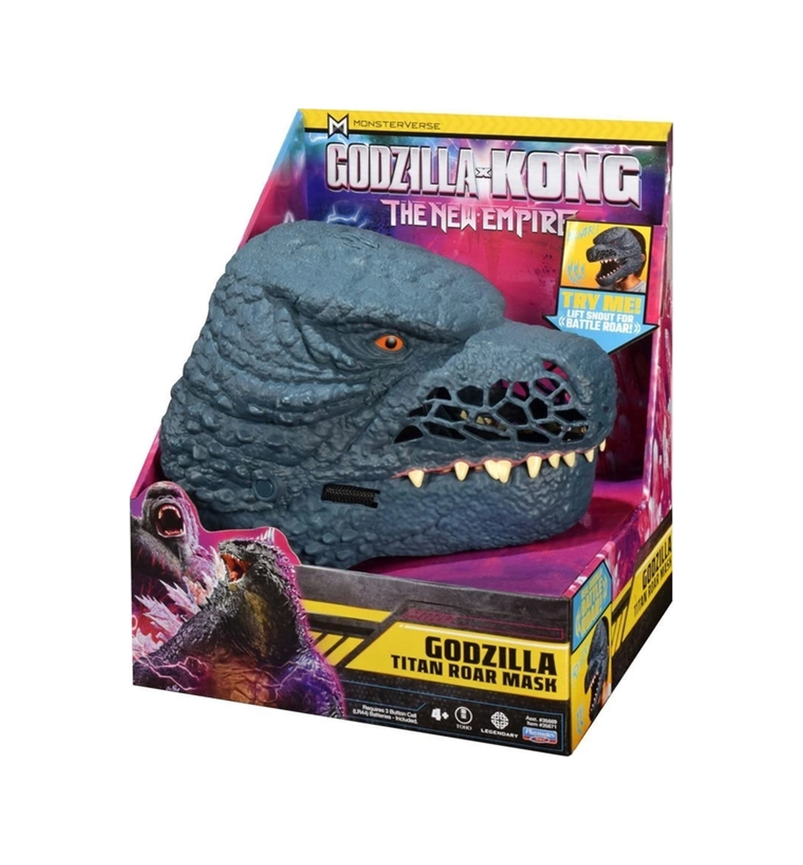 Mn306000 Godzilla Vs. Kong Sesli Maske - 35699