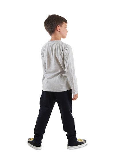 Denokids İnşaat Araçları Erkek Çocuk T-shirt Eşofman Altı Takım