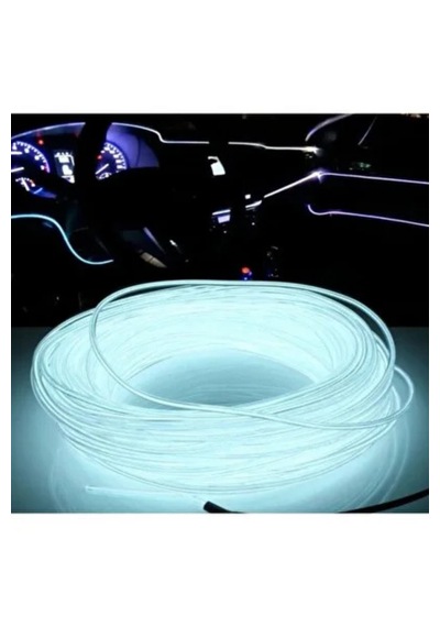 Araç İçi Neon Aydınlatma Led Göğüs Torpido Ledi Neon İp Led Beyaz 2 Metre 2 M