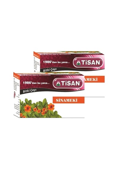 2 Kutu Sinameki Çayı Tisan Sallama Sinameki Çay Bitki Çayı