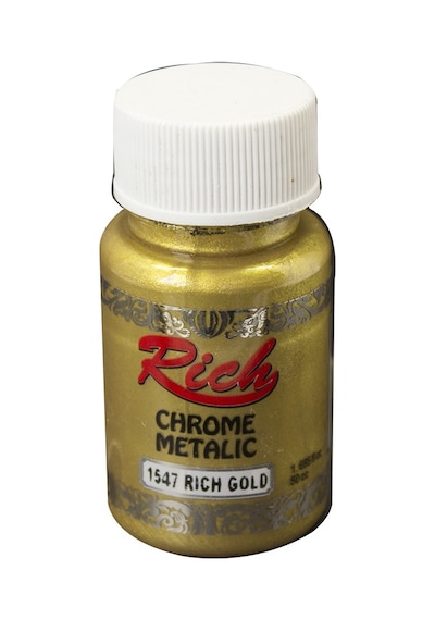 Rıch Chrome Metalik Boya 50 Cc Rıch Gold