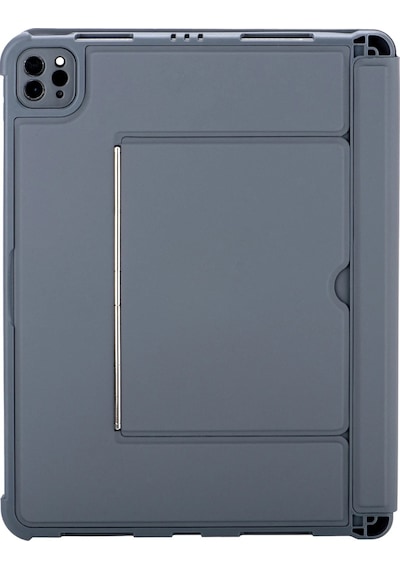 Mey İthalat T5510d İpad Uyumlu Pro 13 2024 Kılıf Palermo Ledli Klavyeli Standlı Tablet Kılıfı - Siyah