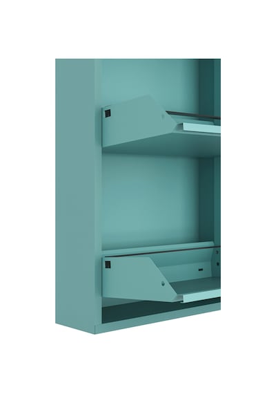 Ceha Kilitli 4'lü Metal Ayakkabılık - Turkuaz K.AYK-4/P6034/KL Ceha Kilitli 4'lü Metal Ayakkabılık - Turkuaz K.AYK-4/P6034/KL