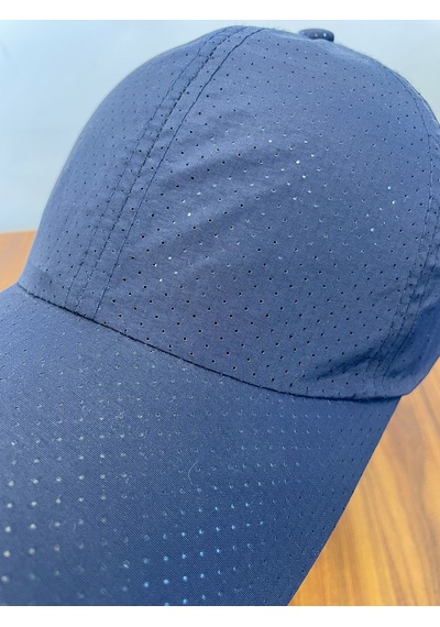 Hamze Mikro Paraşüt Delikli Kumaş Yazlık Unisex Beyzbol Cap Şapka Lacivert