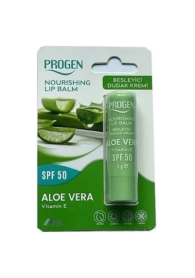 Progen Aloe Vera Lipbalm Spf 50 5gr