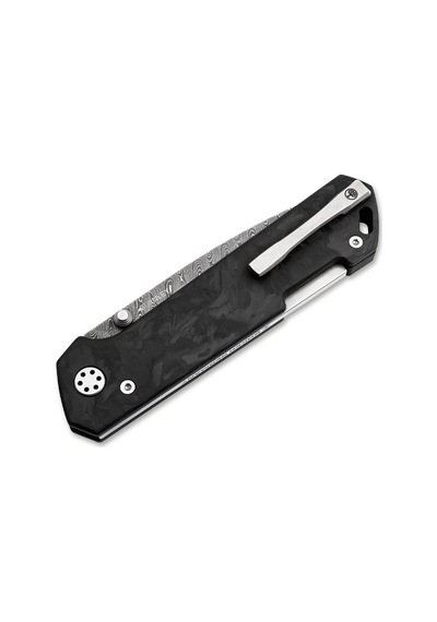Böker Manufaktur Damast Annual Knife 2026 Kamp Çakı Siyah
