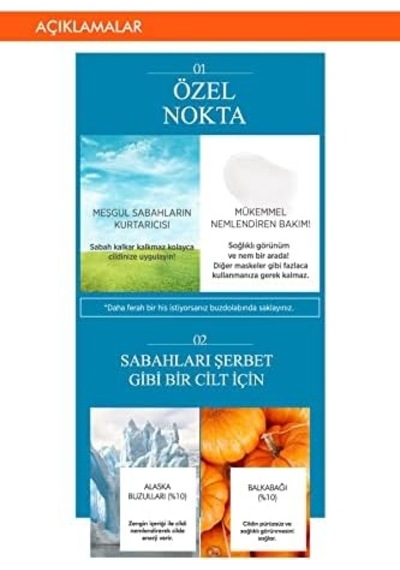 A'pıeu Nemlendirici Sabah Maskesi A'pıeu Good Morning Sorbet Mask