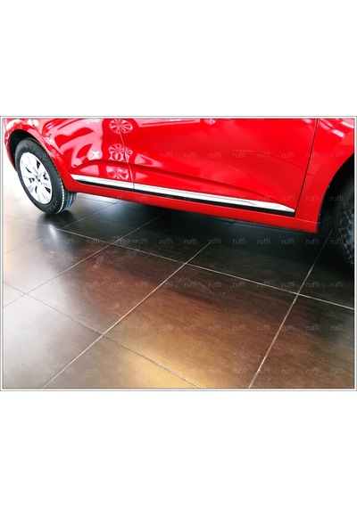 Renault Clio 5 Hb Krom Yan Kapı Çıtası 4 Prç P.Çelik 2019 Üzeri