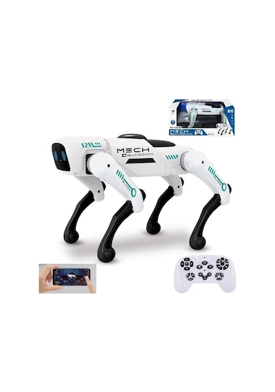 Mechi Yapay Zeka Robot Köpek 30 Fonksiyonlu 2.4ghz Kumandalı Akıllı Sesli Hareketli Robot Köpek