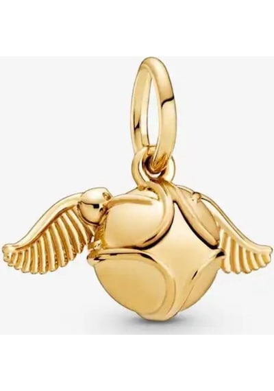 Harry Potter Altın Snitch Charm Gümüş
