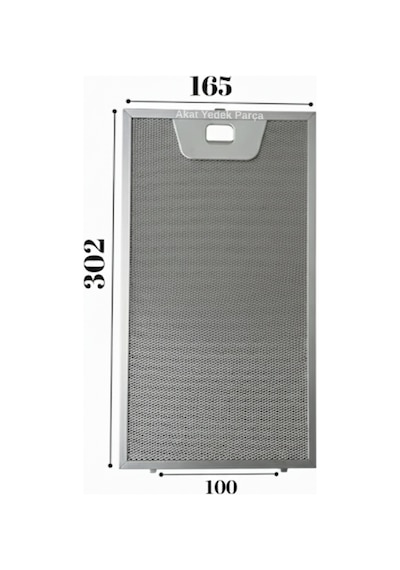 Bosch İle Uyumlu Dwk098g60ı Davlumbaz Yağ Filtresi