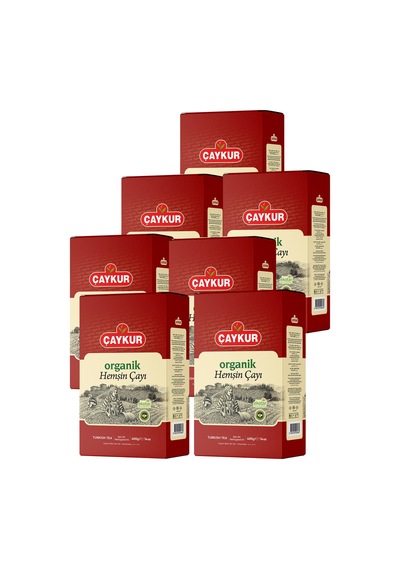 Organik Hemşin Çayı Karton Kutu 400 Gr. Yedili Paket