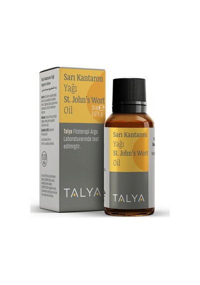 Talya Soğuk Sıkım %100 Saf ve Doğal  Sarı Kantaron Yağı 20 ML