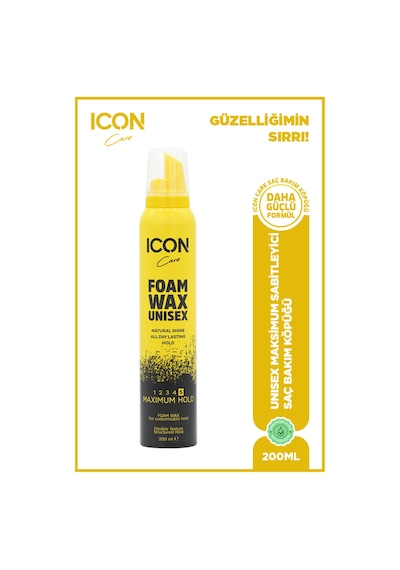 Saç Köpük Şekillendirici Wax 200ml Maximum Hold-