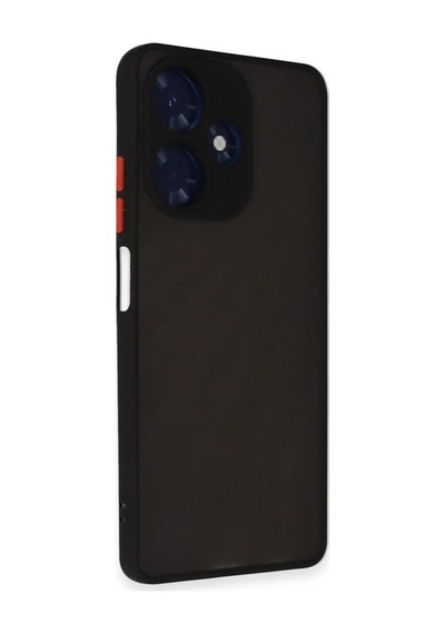 İnfinix Hot 30 4g Kılıf Montreal Silikon Kapak - Siyah -
