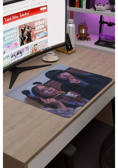 Pyramid Game K Drama Kdrama V3 48x40 Xl Gaming Kauçuk Kaymaz Taban Mouse Pad Fare Altlığı
