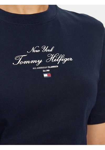 Tommy Hilfiger Tommy Hılfıger Kadın Elbise Ww0ww43830-c1g Lacivert
