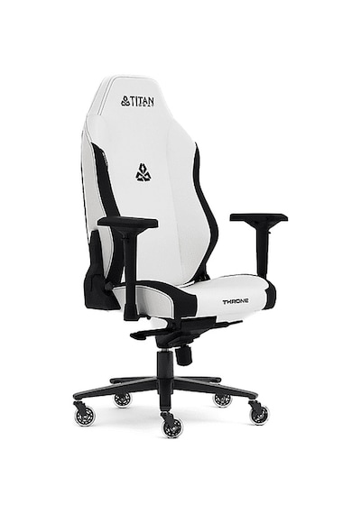 Tıtanseat Throne Leather Oyuncu Koltuğu Beyaz Diğer