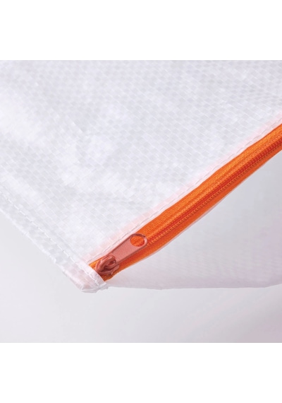 Ikea Parkla Ayakkabı Saklama Çantası 48 X 22 Cm Beyaz - Turuncu