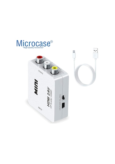 HDMI to RCA TOS AV Çevirici 1080P Mini HDMI2AV AL2665