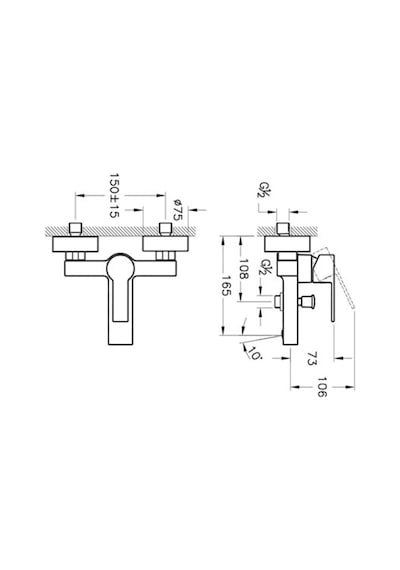 Flo S Banyo Bataryası A41937 Krom