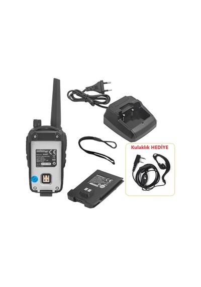 Aselsan A446t 2'li Pmr Telsiz Kulaklık