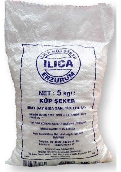Ilıca Erzurum Erzurum Kesme Şekeri 5 KG