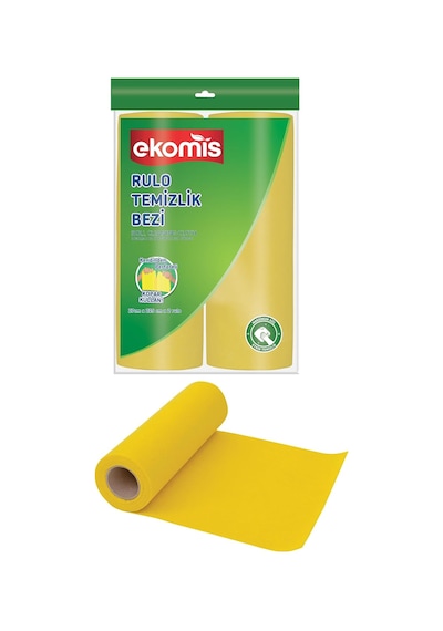 Rulo Temizlik Bezi 27x225 Cm 2'li Islak Ve Kuru Kullanım, Süper Emici Perforeli Havlu Belirtilmemiş