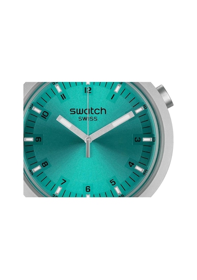 Swatch Sb07s100g Big Bold Irony Aqua Shimmer Erkek Kol Saati