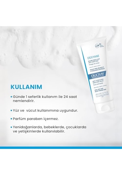 Ducray Dexyane - Emollient Antigrattage Krem 200 Ml
