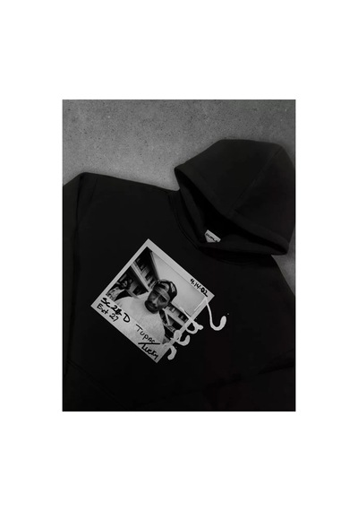 Tarzsokak Unisex 2pac Sweatshirt Siyah
