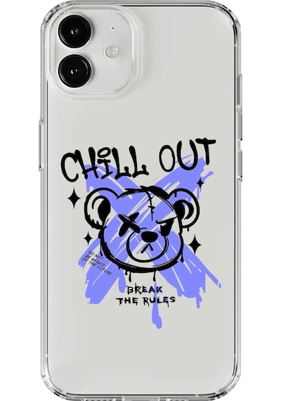 Apple Uyumlu iPhone 12 Mini Şeffaf Kılıf Graffiti 8 Tasarımlı
