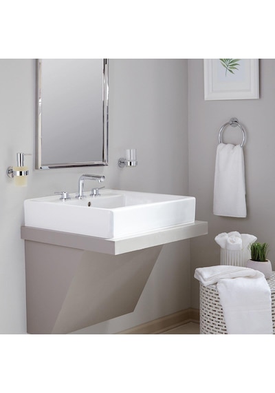 Grohe Sıvı Sabunluk Tutacağı Ve Camı İkili Set Essentials