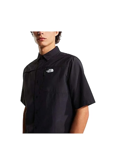 The North Face M Sequoia Ss Erkek Gömlek Siyah
