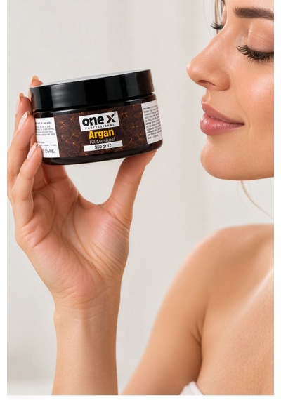 One X Argan Kil Maskesi 100 Ml Argan Yağlı Arındırıcı Yüz Maskesi Gözenek Ve Cilt Bakımı, Dengeleyici Kil Maskesi