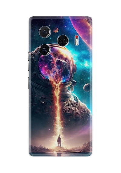 Tecno Spark Go 2023 Kılıf Hayat Serisi Desenli Astronot Power-ürün Kodu 2010