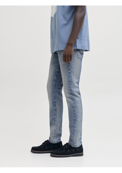 Jack & Jones Jack Jones Glenn Model Erkek Dar Kesim Kot Pantolon 12295611 Mavi