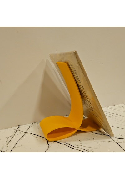 Kitap Tutucu-sarı- 3d Baskı
