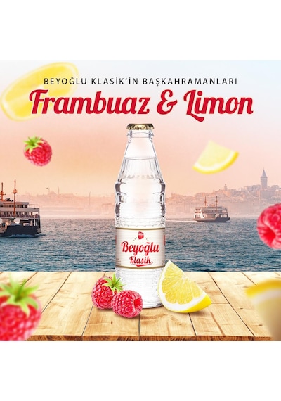 Beyoğlu Gazozu Klasik Karışık Meyve Aromalı 250 Ml X 24 Adet