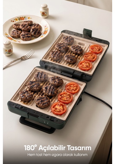 Fressi TM26 Duobello 1800 W 4 Dilim Tost Ve Izgara Makinesi