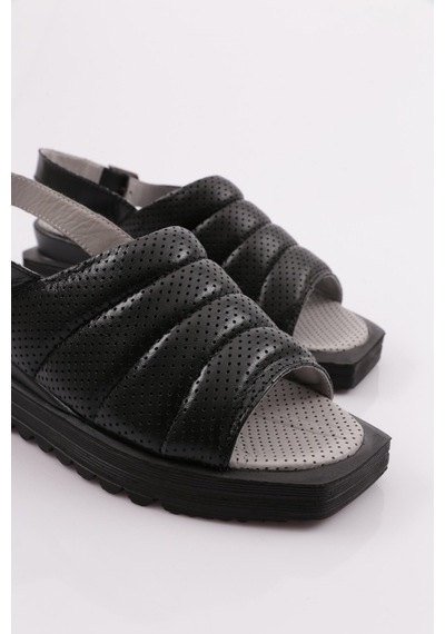 Dgn 30003-23y Kadin Piyeli Sandalet 30003-2108-R1534 Siyah