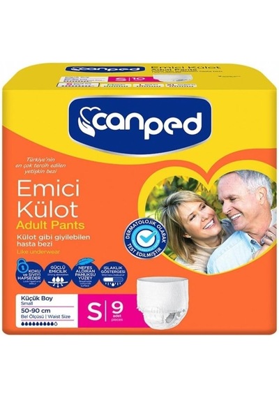 Canped Emici Külot Hasta Bezi S 9&apos Lu Diğer
