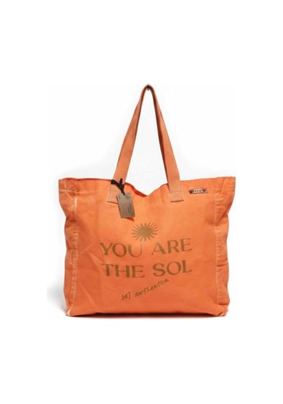 Old Cotton Cargo Renata Bag Plaj Çantası Turuncu