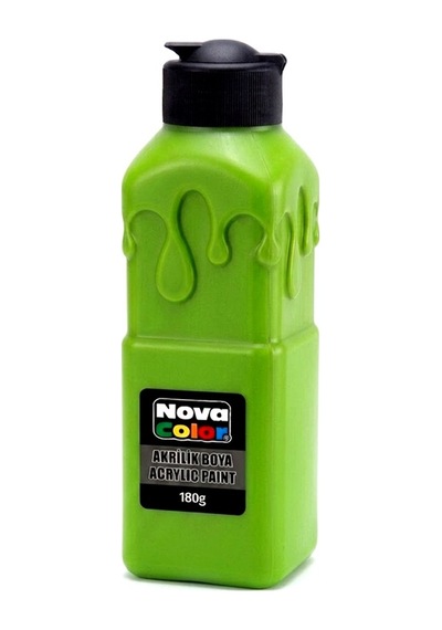 Nova Color Akrilik Boya 180gr Fıstık Yeşili Diğer