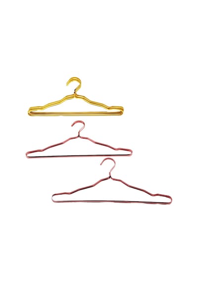 İbico Dmr-8158 Gold & Bronz Komple Metal Elbise Askı 2 Adet